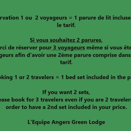 Tiny House Cosy 1 - Angers Green Lodge Bagian luar foto