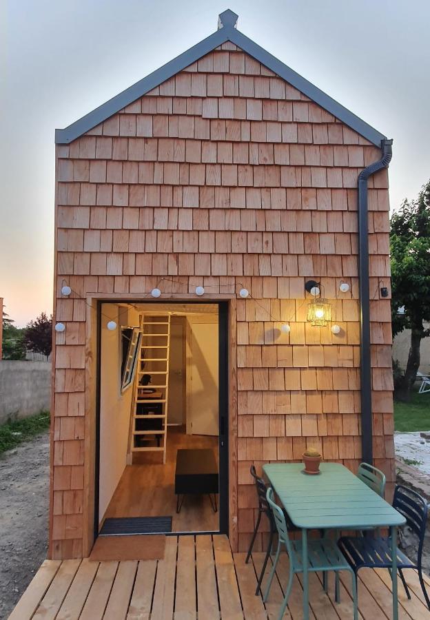 Tiny House Cosy 1 - Angers Green Lodge Bagian luar foto