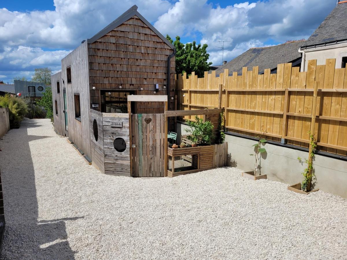 Tiny House Cosy 1 - Angers Green Lodge Bagian luar foto